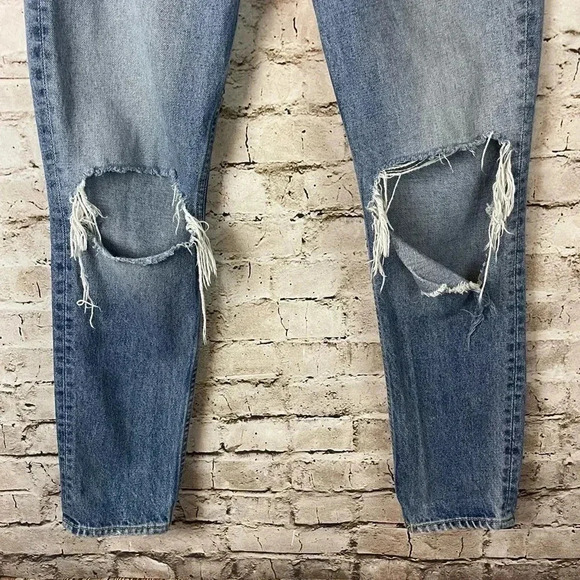 GRLFRND Karolina Distressed High Rise Skinny Jeans Size 26 I Put A Spell On You - Picture 6 of 10